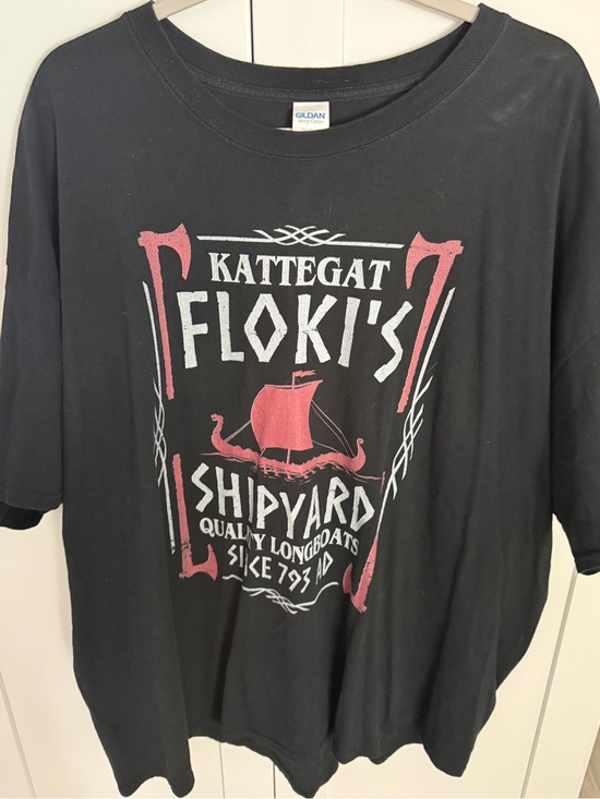Gildan Other - Vikings Floki’s Kattegat black tee 3XL